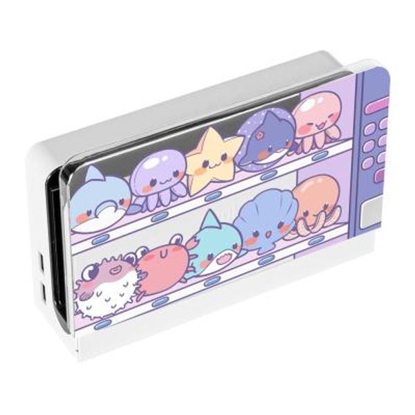 닌텐도 스위치 OLED 충전독 커버 투명 케이스 NS-7802
