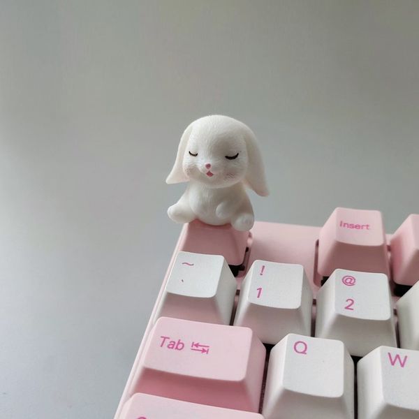 키캡-래빗 기계식 키보드 꾸미기 커스텀 포인트