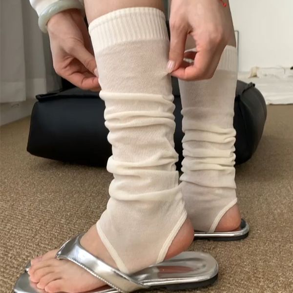 지로 일본풍 레그워머 여름용 발레 양말