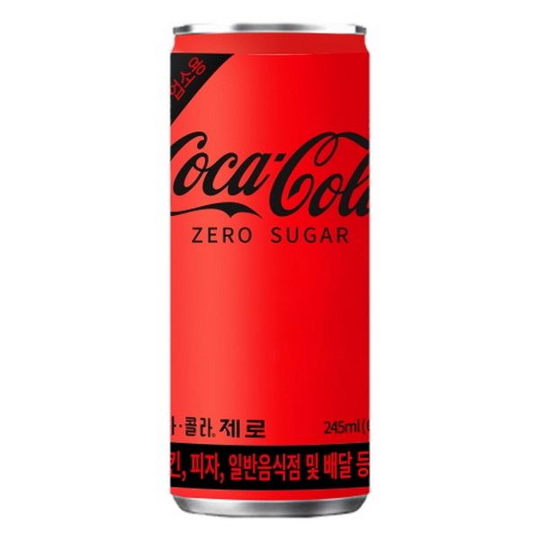 코카콜라 제로 업소용 슬림캔 245ml/30캔
