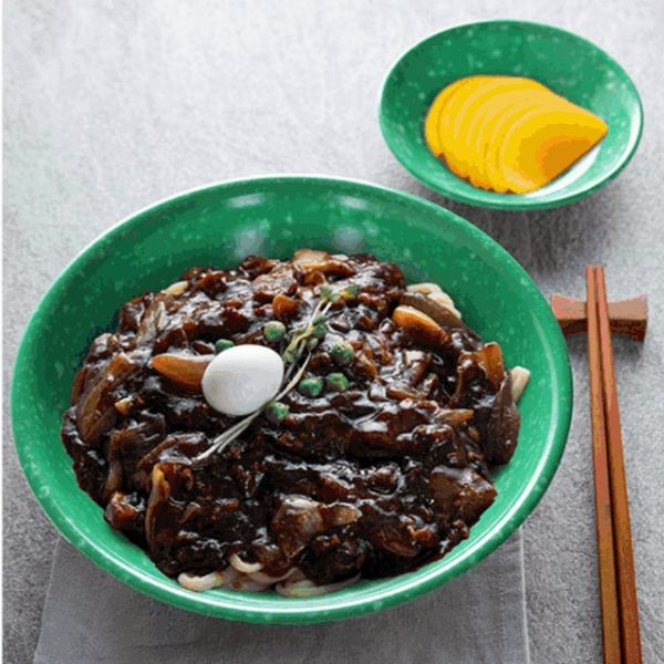 떡볶이 중국집 쑥색 분식점 면기 1p