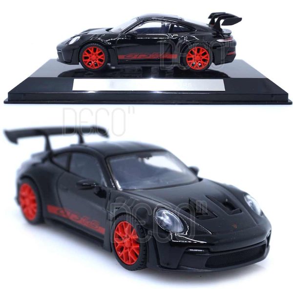 1:43 포르쉐 911 GT3 RS 블랙 하드케이스 미니카