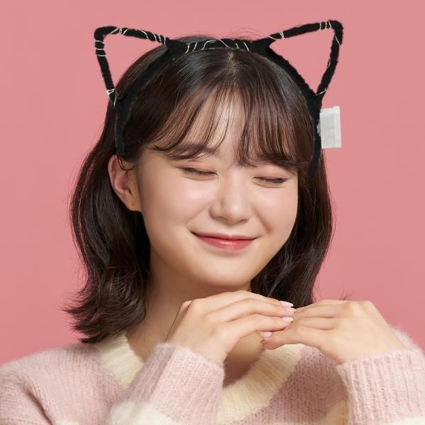 LED 큐티 고양이 머리띠 5p 세트 파티 용품