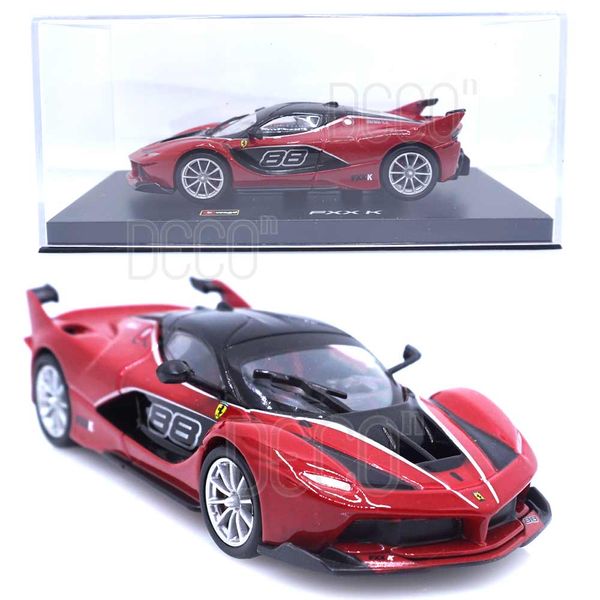 1:43 페라리 FXX K 레드 하드케이스 미니카 다이캐