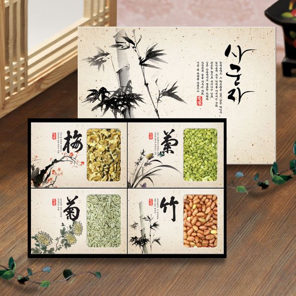[견과네] 호두,호박씨,해바라기씨,볶음알땅콩 죽호