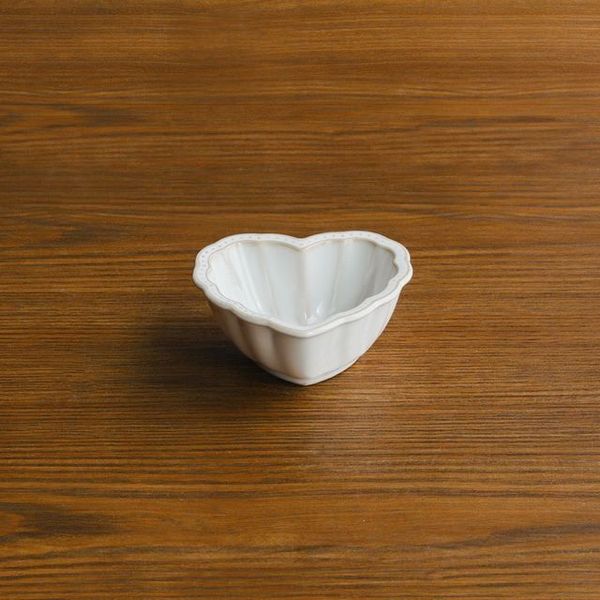 도자기 소스볼 하트 그릇 9cm(WFIQNLF)