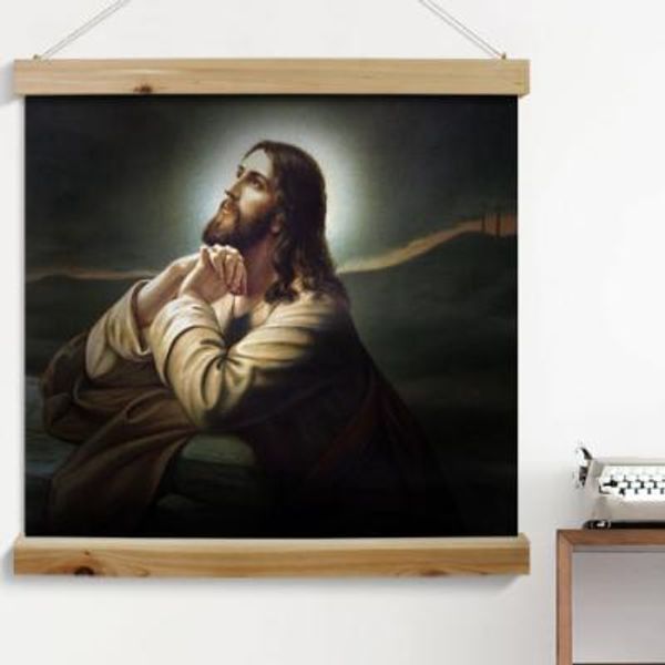 cl116-우드스크롤_60CmX60Cm-겟세마네동산의주님