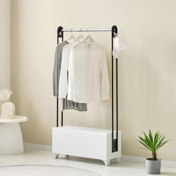 행거장 옷장 그레스룸 옷걸이 80cm P0000RXB