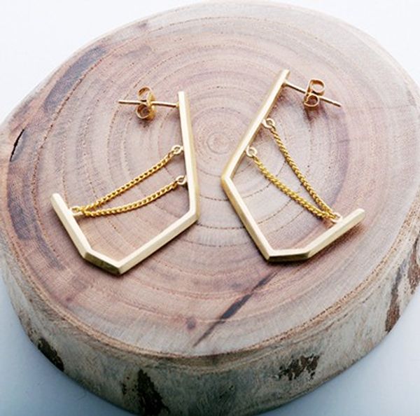 WH-Polygon earrings