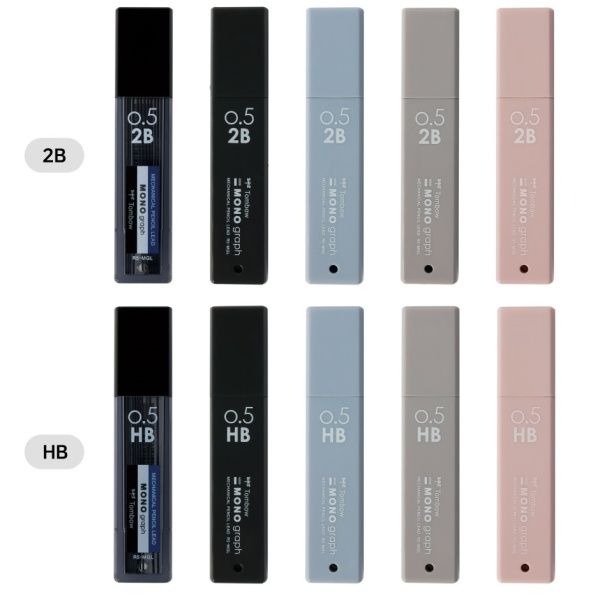 톰보 0.5mm 샤프심-모노그래프 라이트 MGL 1갑(12통)