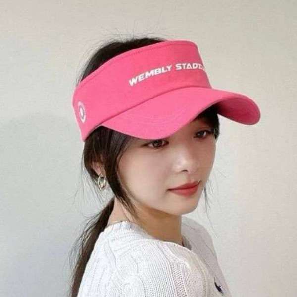 [애슬릿]여성 썬캡 모자 면 여름 골프 테니스 스포츠