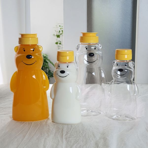 흐르지 않는 곰돌이 꿀 소분 통 거꾸로 미니 소스통