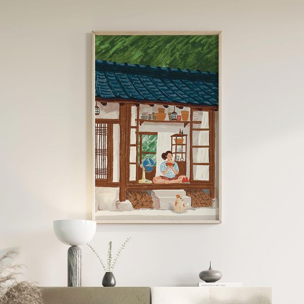 여름 향기 Summer breeze, 케일리 작가 그림
