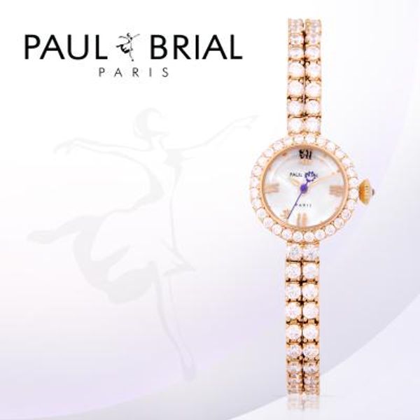 폴브리알(PAUL BRIAL) 여성시계 PB8010GD/팔찌