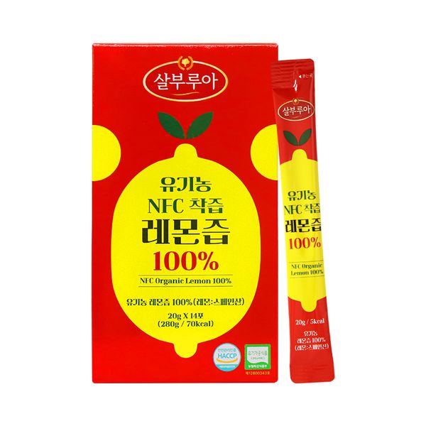 [살부루아] 유기농 NFC 착즙 레몬즙 100% x 1개