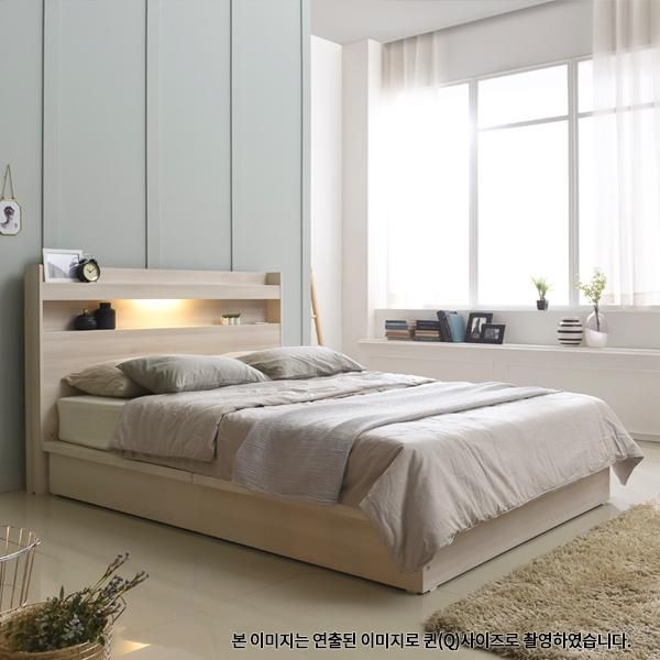 아르메 엘피노 LED 평상형 침대 SS_밸런스 독립매트