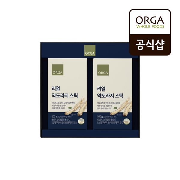 [올가] ORGA 리얼 약도라지 선물세트 (10gx40포)