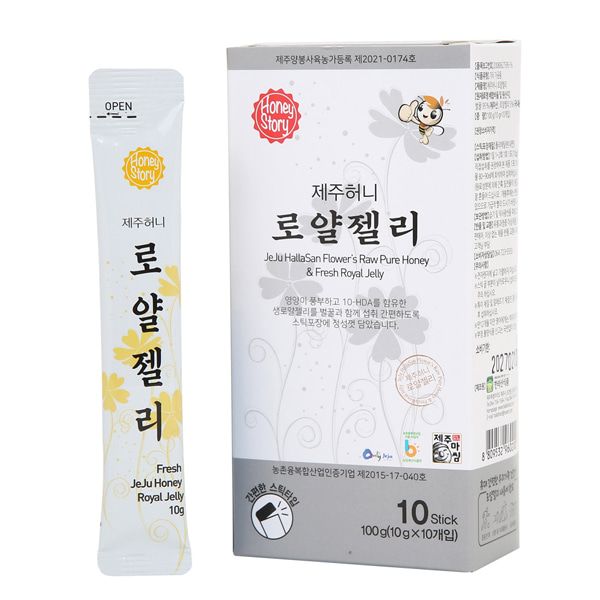 [허니스토리] 제주 한라산 로얄젤리 스틱 10g×10포