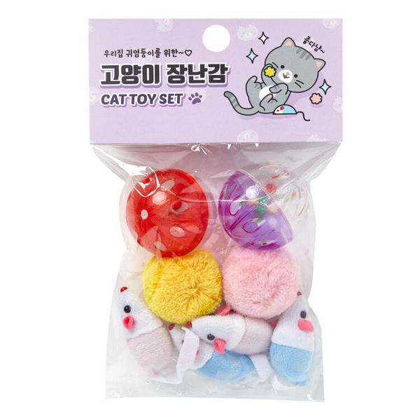 아트박스 고양이 장난감 세트