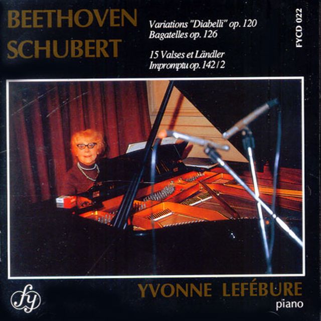 VARIATIONS `DIABELLI` OP.120/ 15 VALSES ET LANDLER IMPROMPTU OP.142