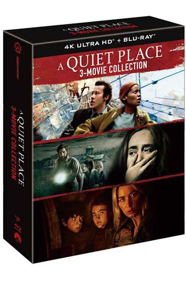 [9월 한번에 소장하는 시리즈 영화] 콰이어트 플레이스 3 무비콜렉션 4K UHD+BD [A QUIET PLACE 3: DAY ONE MOVIE COLLECTION]