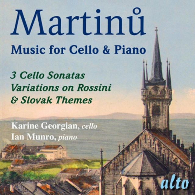 WORKS FOR CELLO & PIANO/ KARINE GEORGIAN, IAN MUNRO