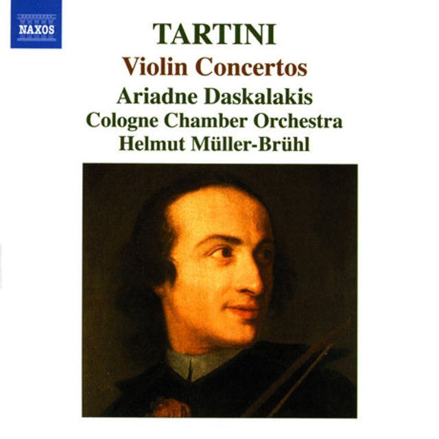 VIOLIN CONCERTOS/ ARIADNE DASKALAKIS, HELMUT MULLER-BRUHL [타르티니: 5개의 바이올린 협주곡 - 다스칼라키스]