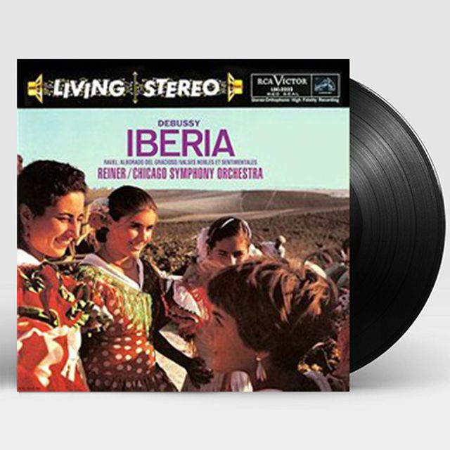 IBERIA  & ALBORADA DEL GRACIOSO/ FRITZ REINER [드뷔시: 이베리아 & 라벨: 어릿광대의 아침노래] [LP]