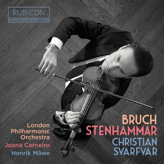 VIOLIN CONCERTO NO.1 & VIOLIN SONATA OP.19/ CHRISTIAN SVARFVAR, JOANA CARNEIRO [브루흐: 바이올린 협주곡 1번 & 스텐함마르: 바이올린 소나타]