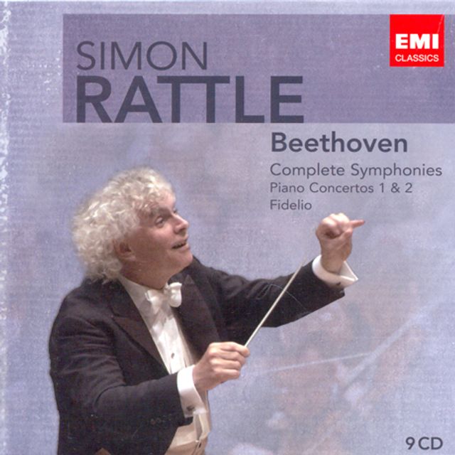 COMPLETE SYMPHONIES & PIANO CONCERTOS 1,2/ SIMON RATTLE