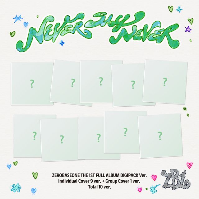 NEVER SAY NEVER [정규 1집] [DIGIPACK VER]