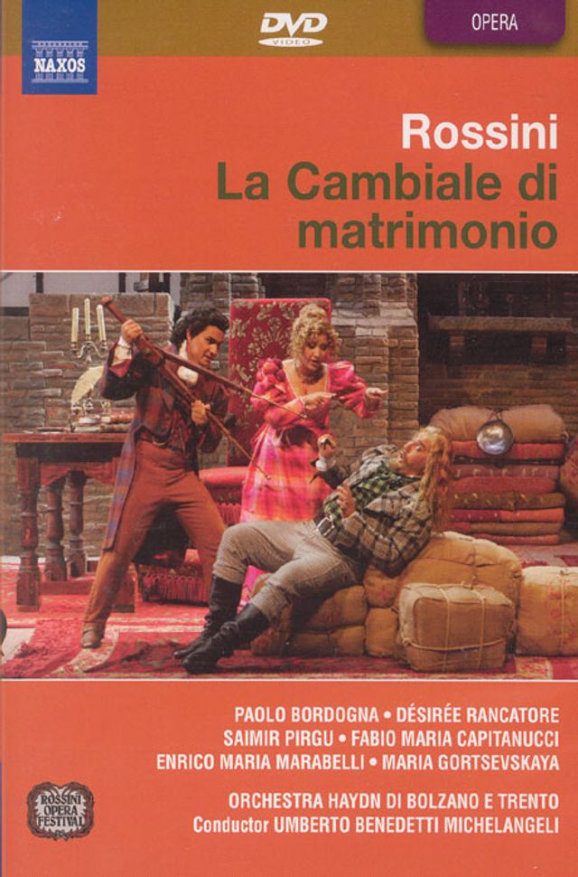 로시니: 결혼어음 [ROSSINI LA CAMBIALE DI MATRIMONIO/ UMBERTO BENEDETTI MICHELANGELI]