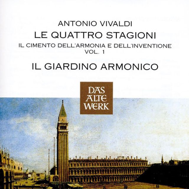 LE QUATTRO STAGIONI/ IL GIARDINO ARMONICO, GIOVANNI ANTONINI [DAS ALTE WERK] [비발디: 사계]