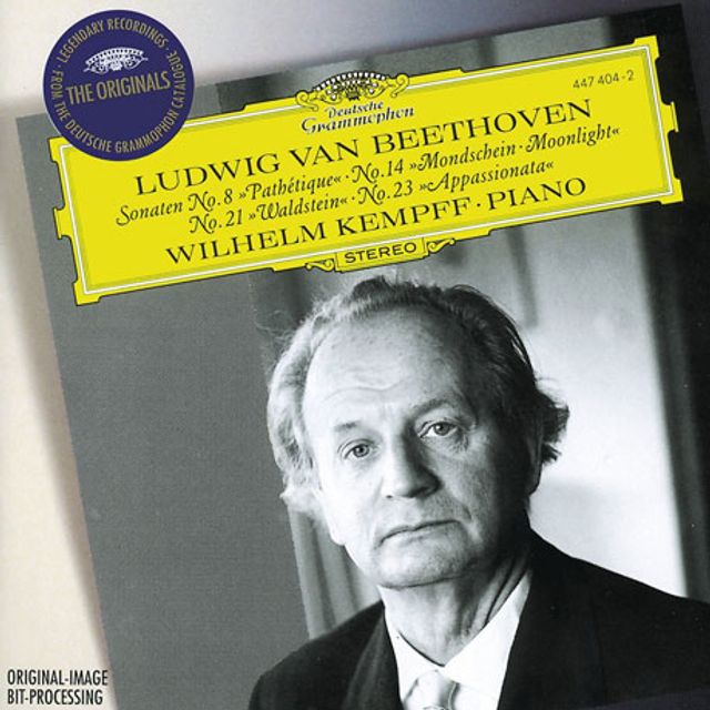 PIANO SONATAS: PATHETIQUE, MOONLIGHT, WALDSTEIN/ WILHELM KEMPFF [THE ORIGINALS] [베토벤: 피아노 소나타 - 비창, 열정, 월광, 발트스타인 | 빌헬름 켐프]