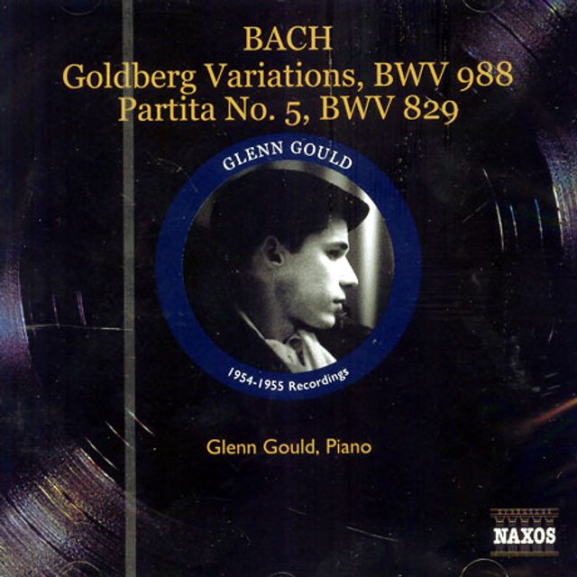 GOLDBERG VARIATIONS BWV 988/ PARTITA NO.5, BWV 829/ GLENN GOULD