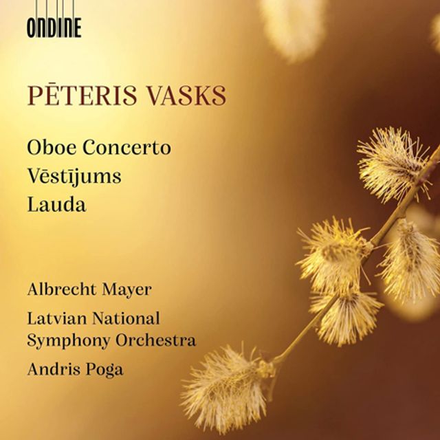 OBOE CONCERTO, VESTIJUMS, LAUDA/ ALBRECHT MAYER, ANDRIS POGA [바스크스: 오보에 협주곡, 메시지, 찬미가 - 알브레흐트 마이어]