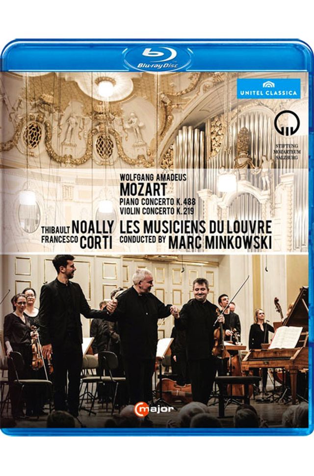 PIANO & VIOLIN CONCERTO/ THIBAULT NOALLY, FRANCESCO CORTI, MARC MINKOWSKI [2015 잘츠부르크 모차르트 협주곡의 정수]
