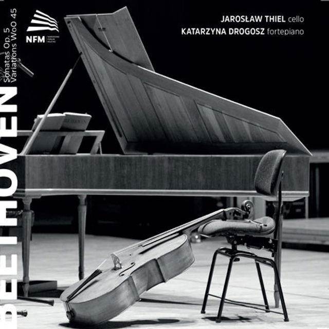 SONATAS OP.5 & VARIATIONS WOO 45/ JAROSLAW THIEL, KATARZYNA DROGOSZ [베토벤: 첼로 소나타 1, 2번, <유다스 마카베우스>에 의한 12 변주곡 - 야로슬라프 틸]