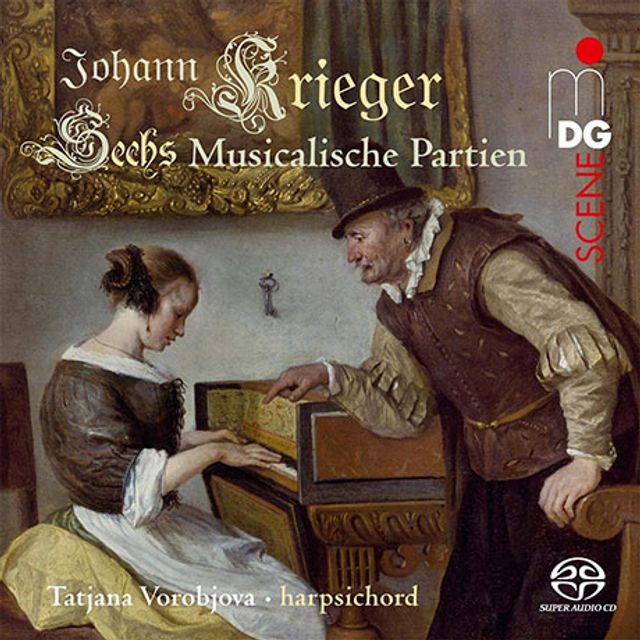 SECHS MUSICALISCHE PARTIEN/ TATJANA VOROBJOVA [SACD HYBRID] [크리거: 하프시코드 모음곡집 - 타티아나 보로브조바]