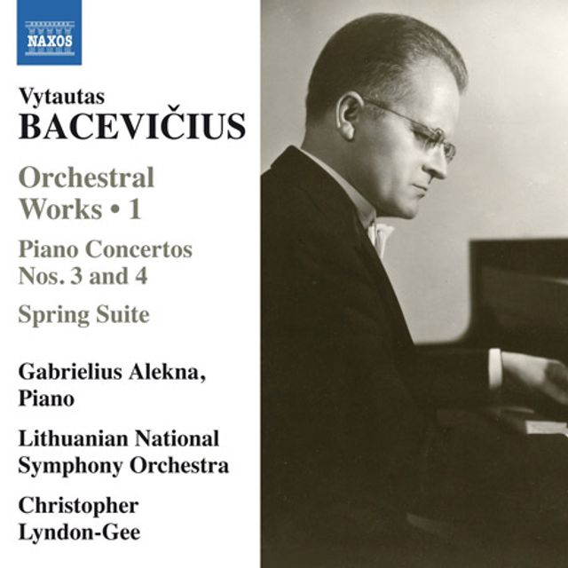 ORCHESTRAL WORKS 1/ GABRIEL ALEKNA, CHRISTOPHER LYNDON-GEE [바체비치우스: 피아노협주곡 3,4번 외]