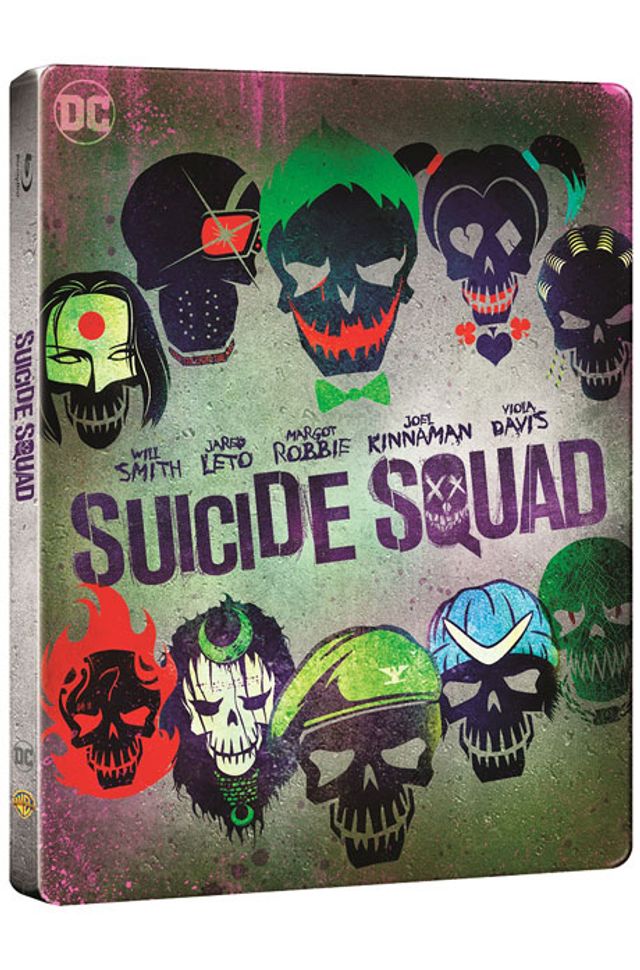 수어사이드 스쿼드 3D+2D [스틸북 한정판] [SUICIDE SQUAD]