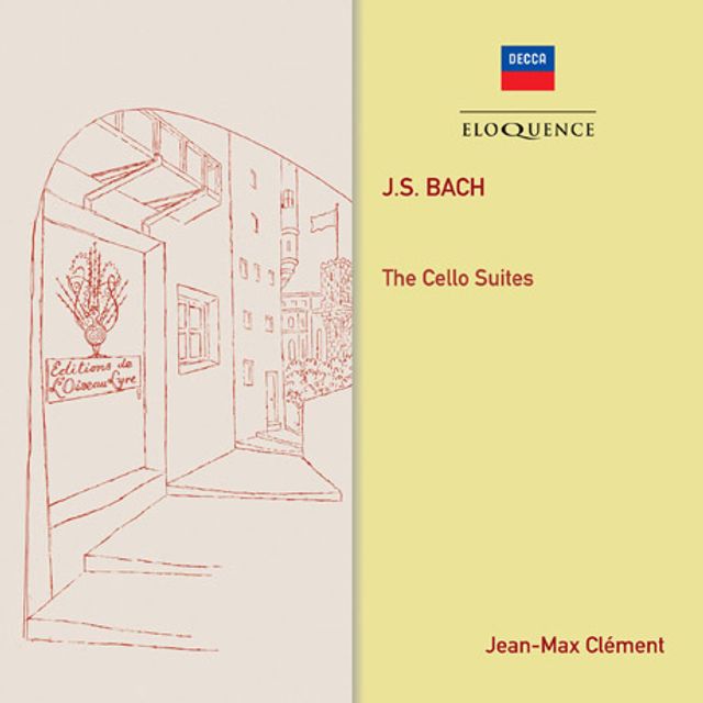 THE CELLO SUITES/ JEAN-MAX CLEMENT [바흐: 무반주 첼로 모음곡 - 장 막스 클레망]