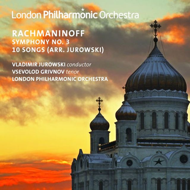 SYMPHONY NO.3 & 10 SONGS/ VSEVOLOD GRIVNOV, VLADIMIR JUROWSKI [라흐마니노프: 교향곡 3번, 열 개의 노래]