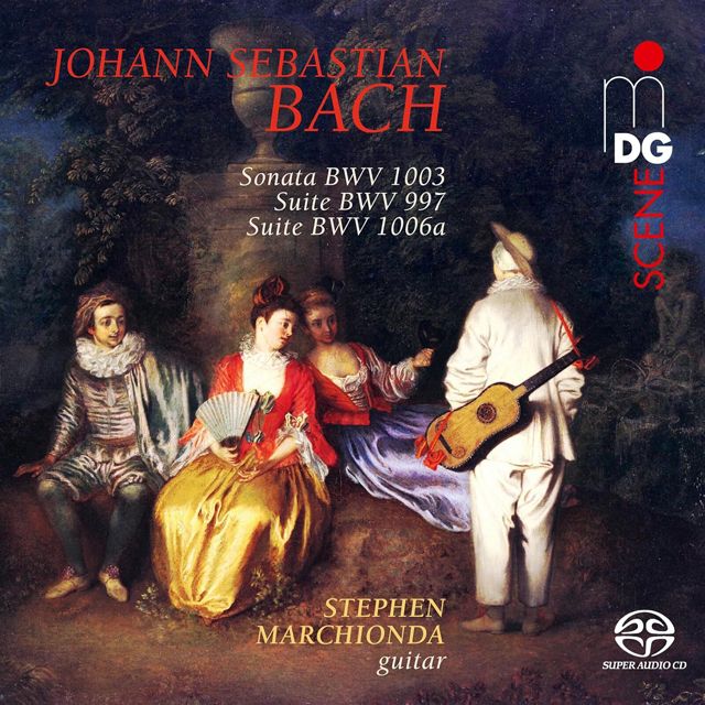 SONATAS & SUITES ARR FOR GUITAR/ STEPHEN MARCHIONDA [바흐: 류트 작품(기타를 위한 편곡) - 스티븐 마르키온다]