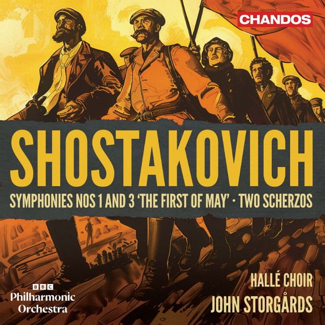 SYMPHONY NOS.1 & 3 THE FIRST OF MAY, TWO SCHERZOS/ JOHN STORGARDS [쇼스타코비치: 교향곡 1번 & 3번, 두 개의 스케르초 - 욘 스토르고르]