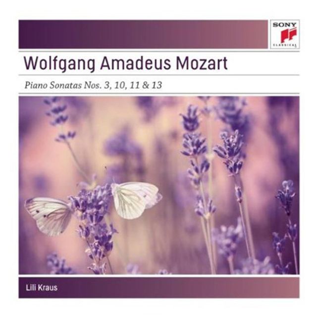 PIANO SONATAS NOS.3,10,11 & 13/ LILI KRAUS [MASTERS]