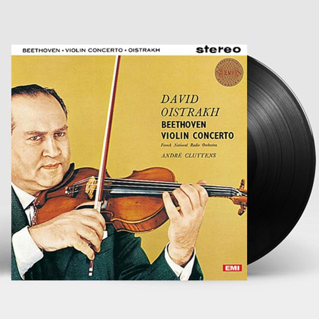 VIOLIN CONCERTO/ DAVID OISTRAKH, ANDRE CLUYTENS [베토벤: 바이올린 협주곡 - 오이스트라흐, 클뤼탕스] [LP]