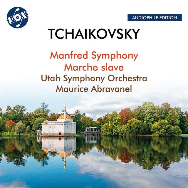 MANFRED SYMPHONY & MARCHE SLAVE/ MAURICE ABRAVANEL [차이콥스키: 만프레드 교향곡 & 슬라브 행진곡 - 모리스 아브라바넬]