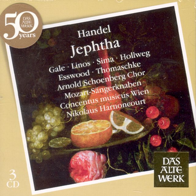 JEPHTHA HWV 70/ NIKOLAUS HARNONCOURT