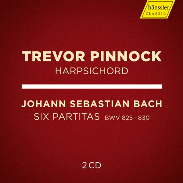 SIX PARTITAS BWV 825-830/ TREVOR PINNOCK [바흐: 건반 파르티타 전곡 - 트레버 피녹]